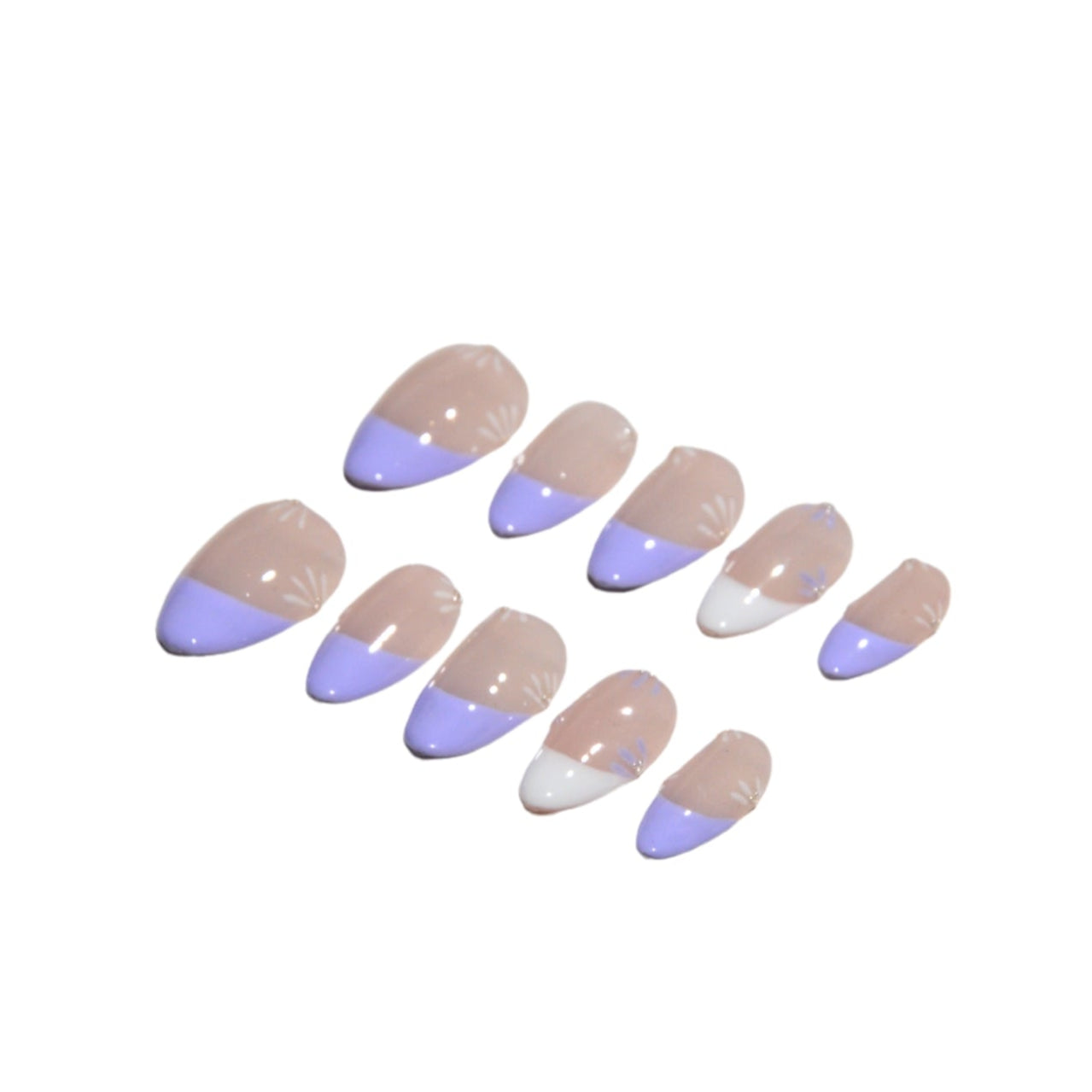 Purple Ditsy Floral