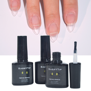 Complete Nail Extension Kit – 288 Dual Forms + Fiber Gel + UV Lamp + 9-Piece File Set