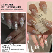 Pearl Satin Carving Gel – Sculpt in Style with Silky Soft Texture