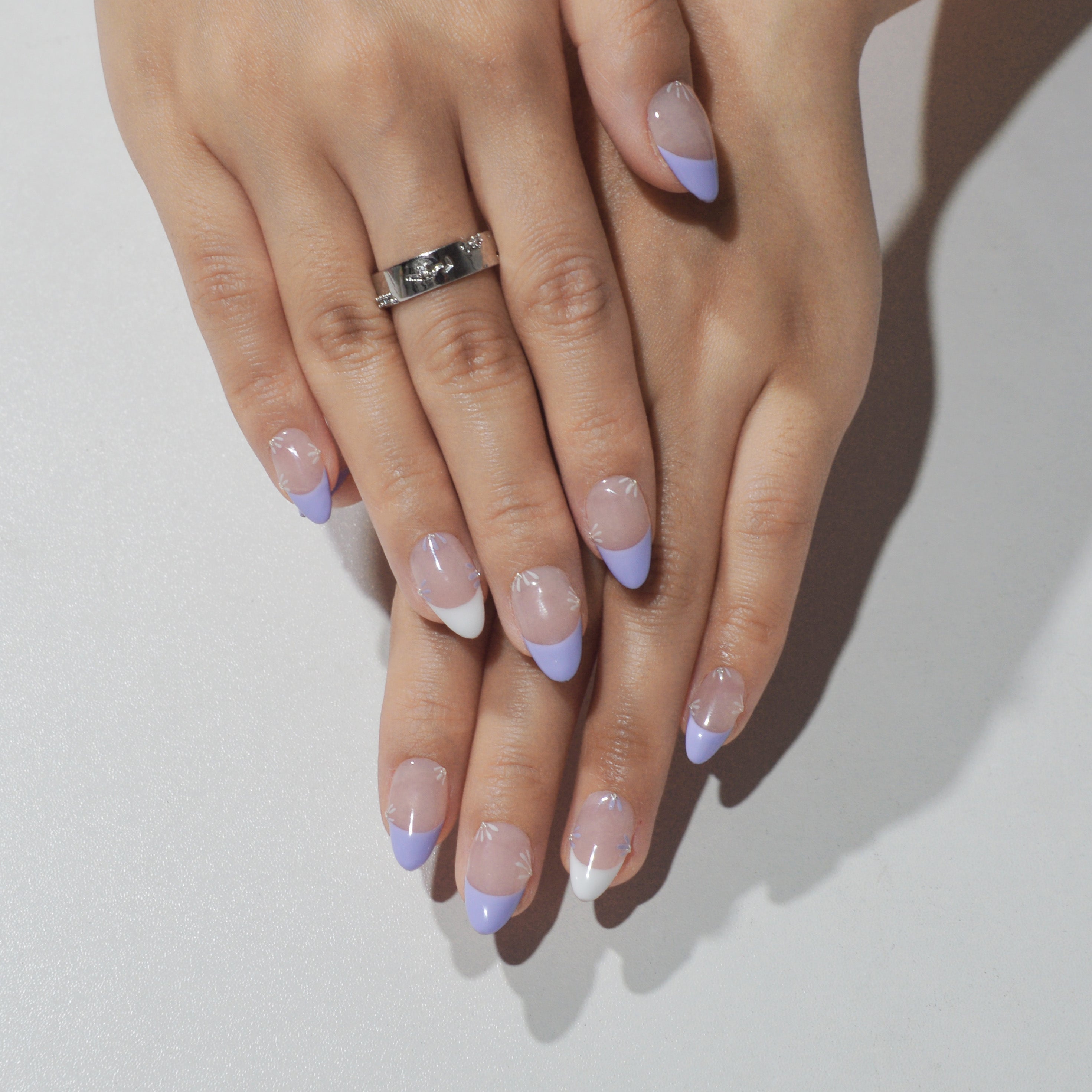 Purple Ditsy Floral
