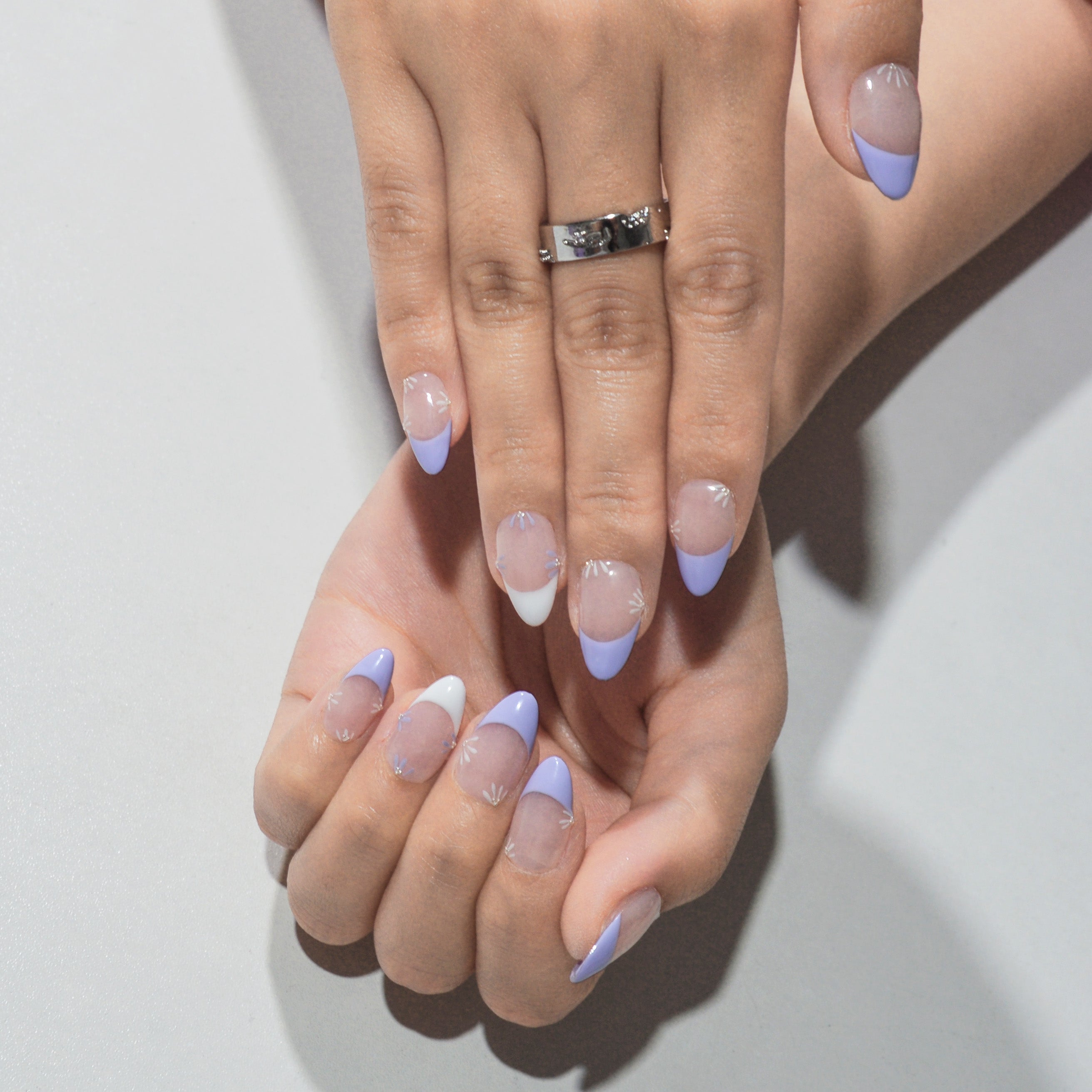 Purple Ditsy Floral