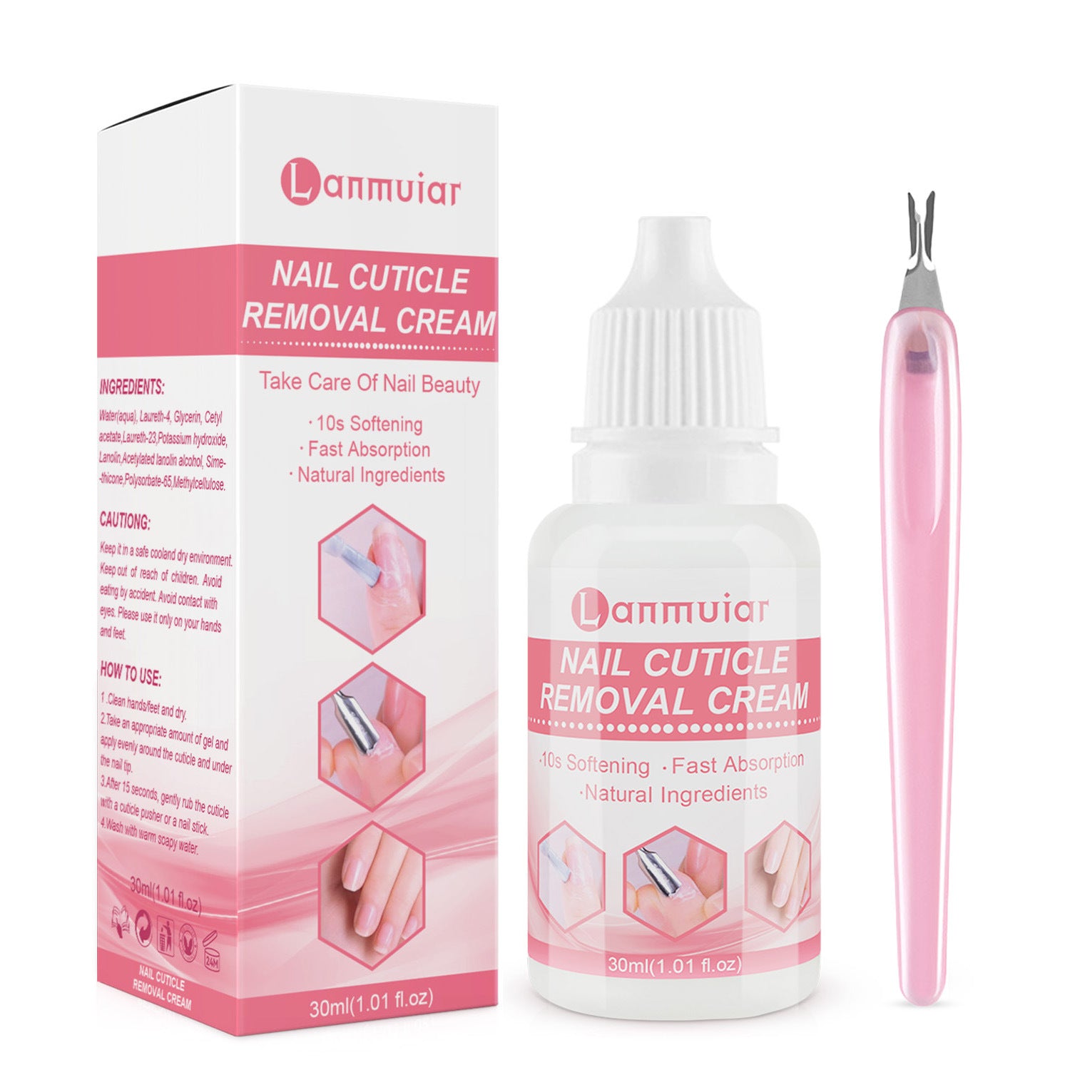 Cuticle Remover Cream – Nail Prep Softener for Cleaner, Longer-Lasting Nails