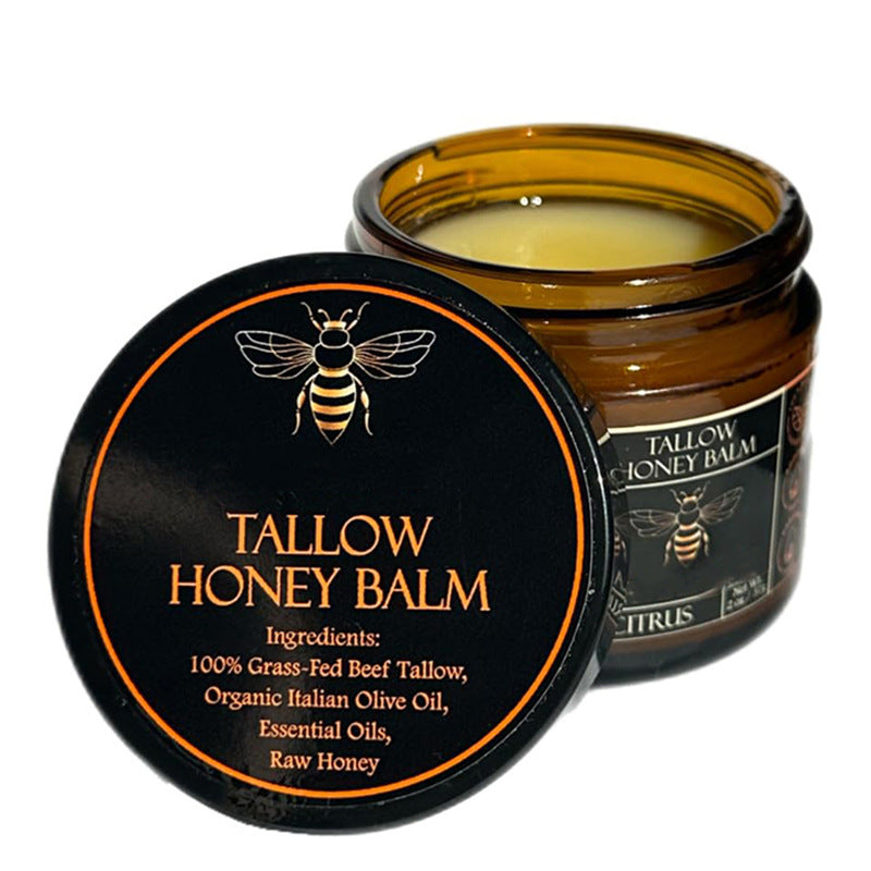 Tallow Honey Balm – Deep Moisturizing Body Cream with Natural Tallow & Honey