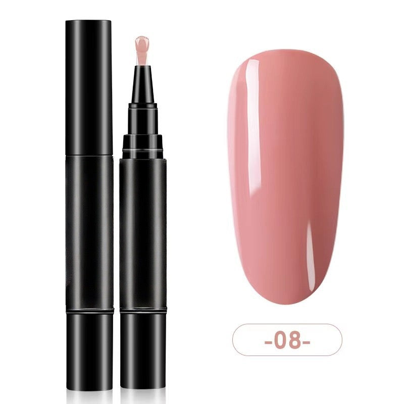 3 in 1 Gel Nail Polish Pen, 8ml