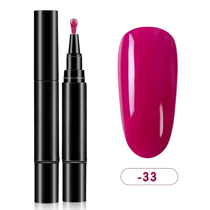 3 in 1 Gel Nail Polish Pen, 8ml