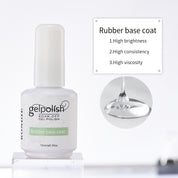 Nail Gel Essentials Set – Base Coat, Top Coat, Matte Top, Builder Gel & Color Gel