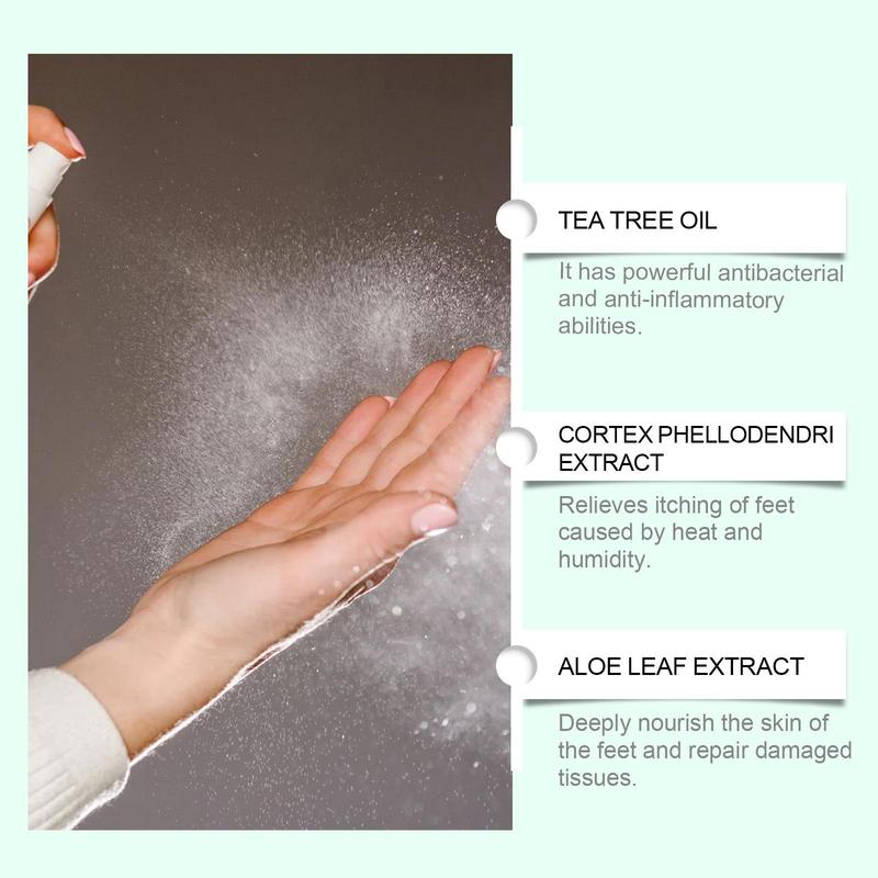 Foot Sanitizer Spray with Tea Tree Oil, antibacterial spray, 100ml