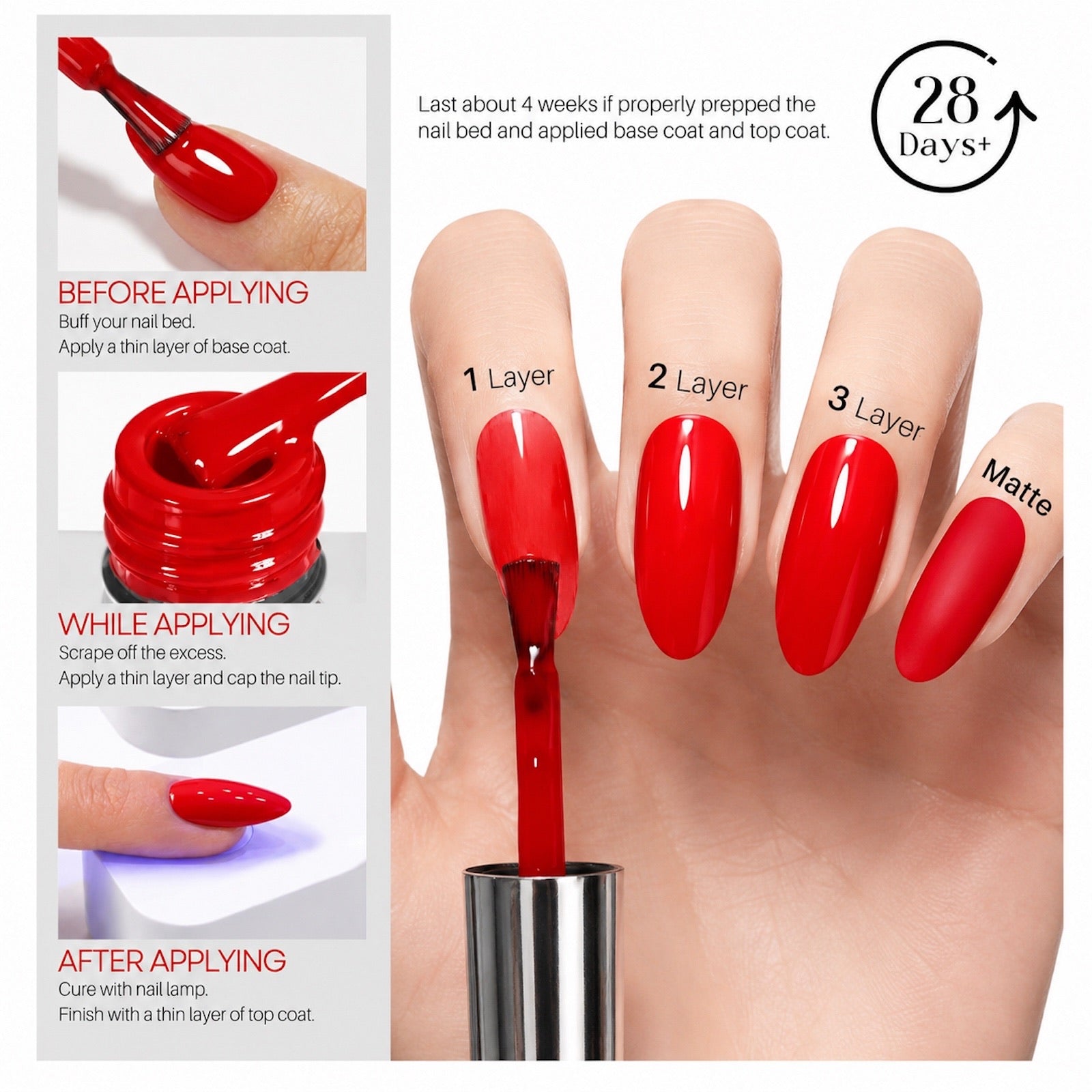 SassyTip 7.5ML Classic Nail Gel Polish, 01