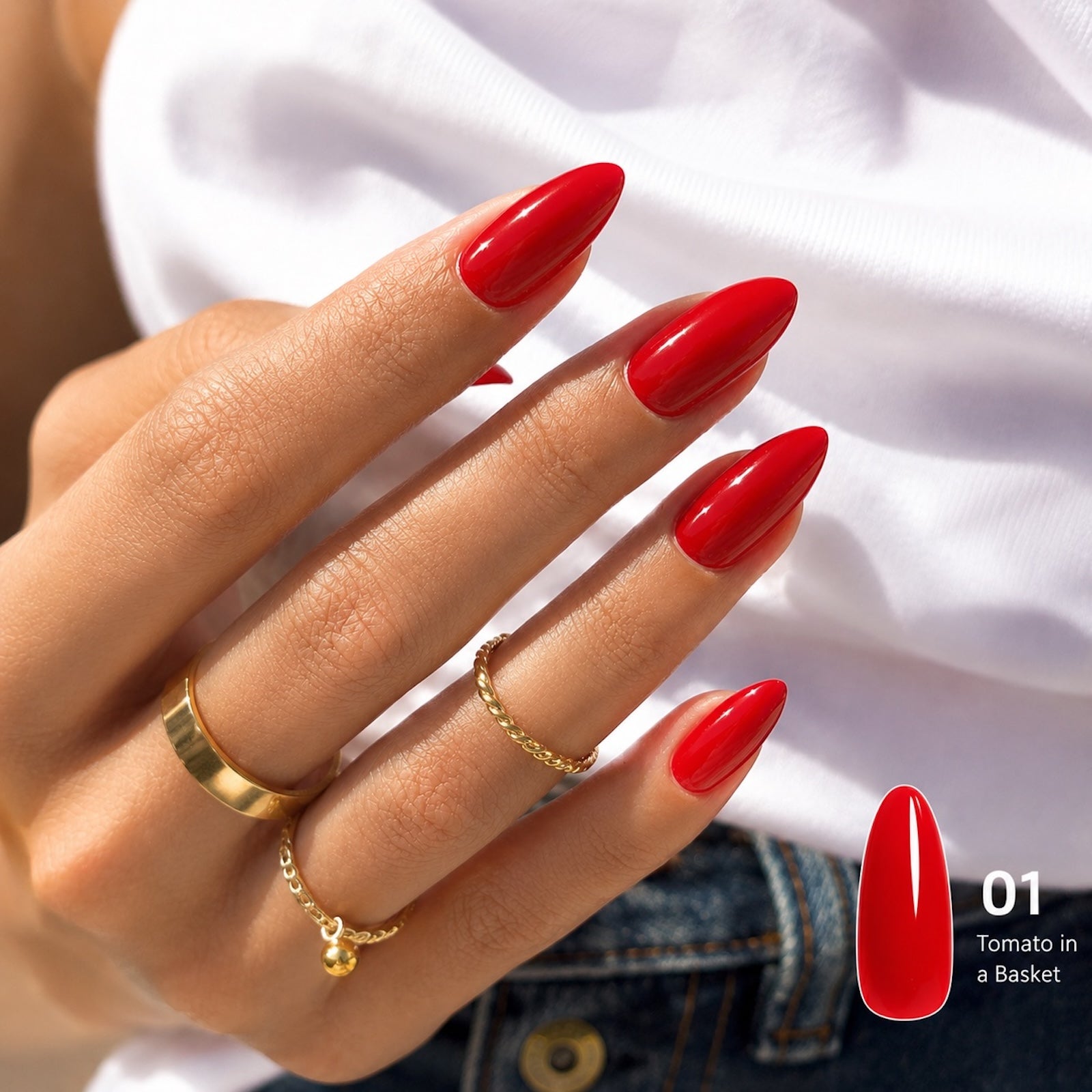 SassyTip 7.5ML Classic Nail Gel Polish, 01