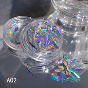 Laser Glass Nail Foil