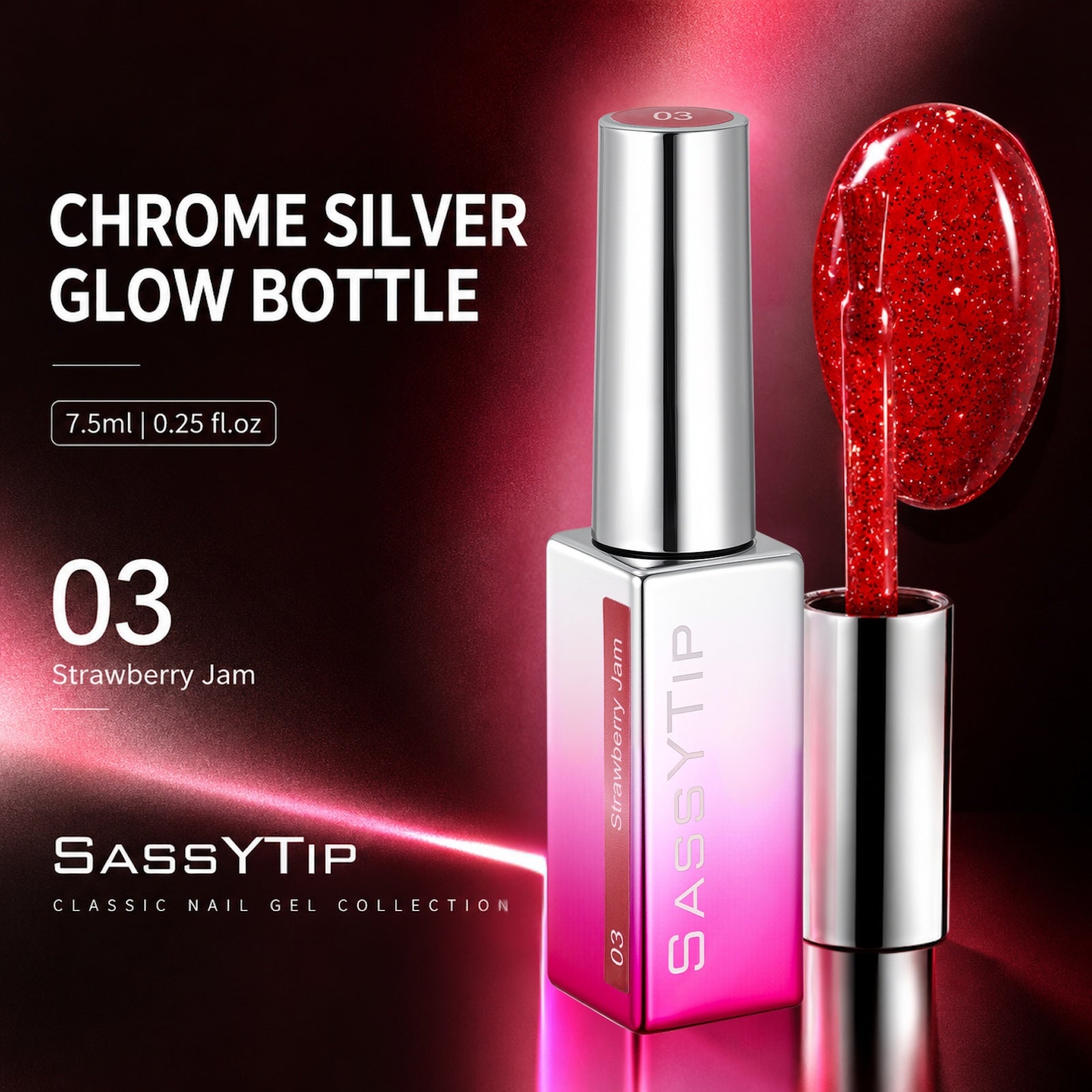 SassyTip 7.5ML Classic Nail Gel Polish, 03