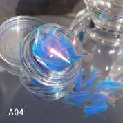 Laser Glass Nail Foil