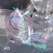 Laser Glass Nail Foil