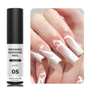 5ml Metallic Nail Line Gel - High-Density Metal Effect for Nail Art & Edge Design