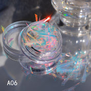 Laser Glass Nail Foil