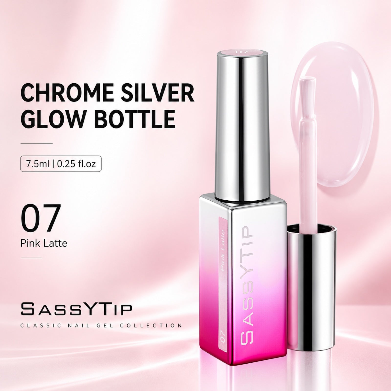 SassyTip 7.5ML Classic Nail Gel Polish, 07