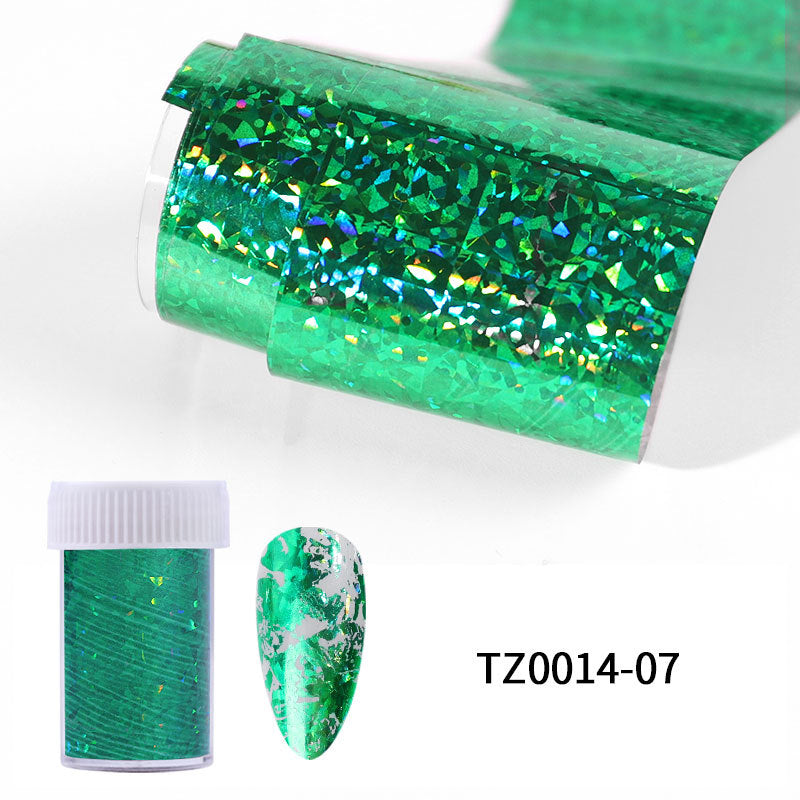 Ink-Style Nail Foil Transfer, 100×4cm