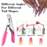 Stainless Steel U‑Shaped Nail Clipper – Professional Manicure Tool