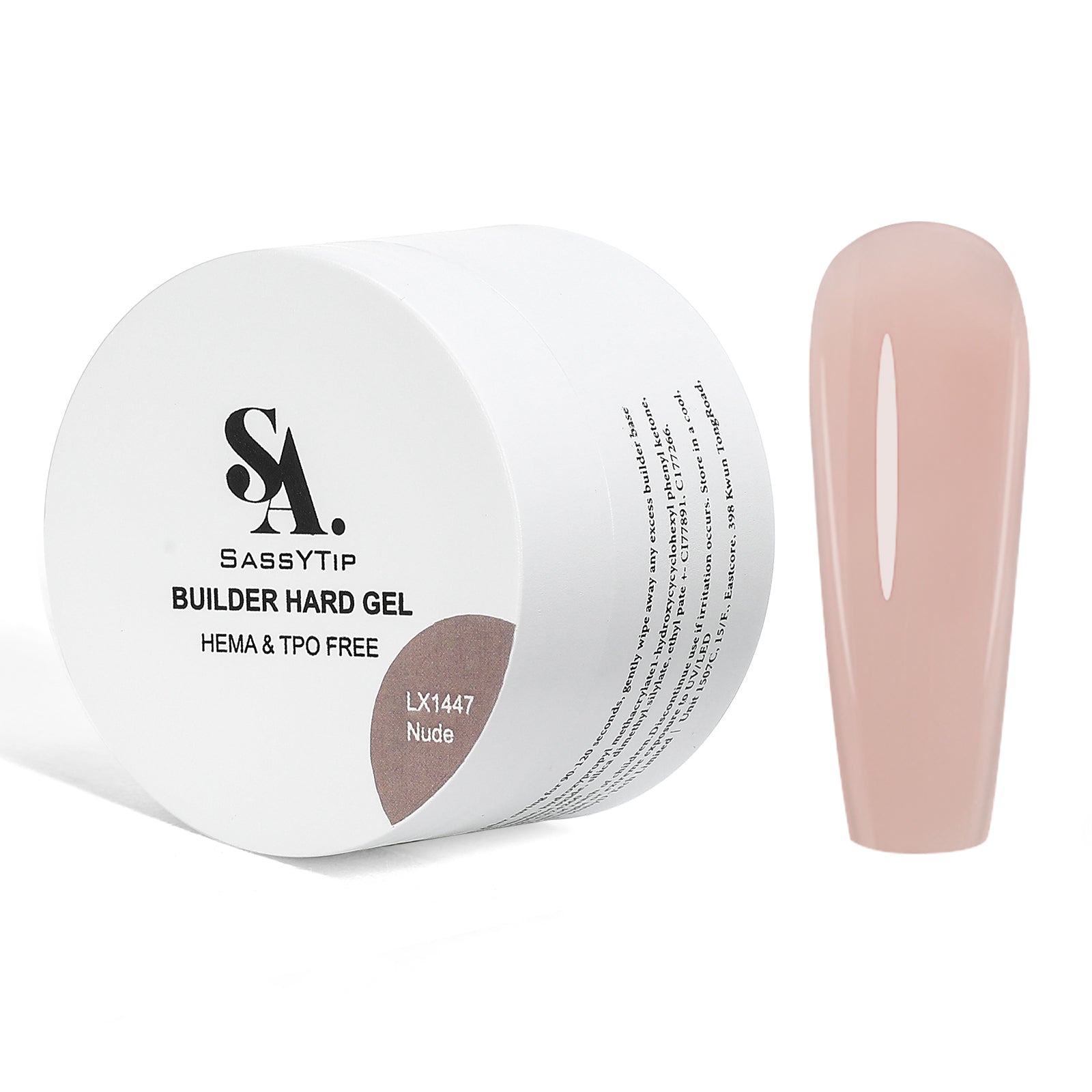 Builder Gel Essential Duo, Simple and Minimal Filing for Perfect Shape