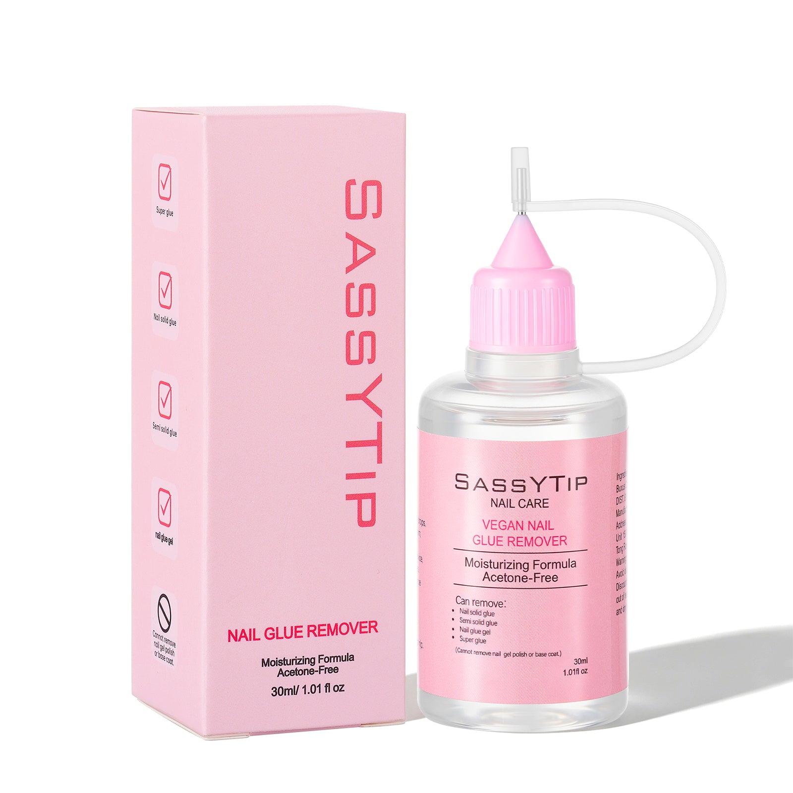 Vegan Nail Glue Remover, 30ml