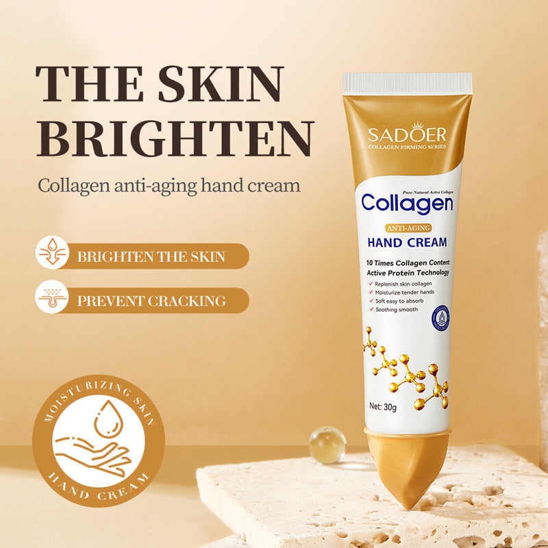 Collagen Anti-Aging Hand Cream – Hydrating, Nourishing & Wrinkle-Reducing – Perfect for Fall and Winter