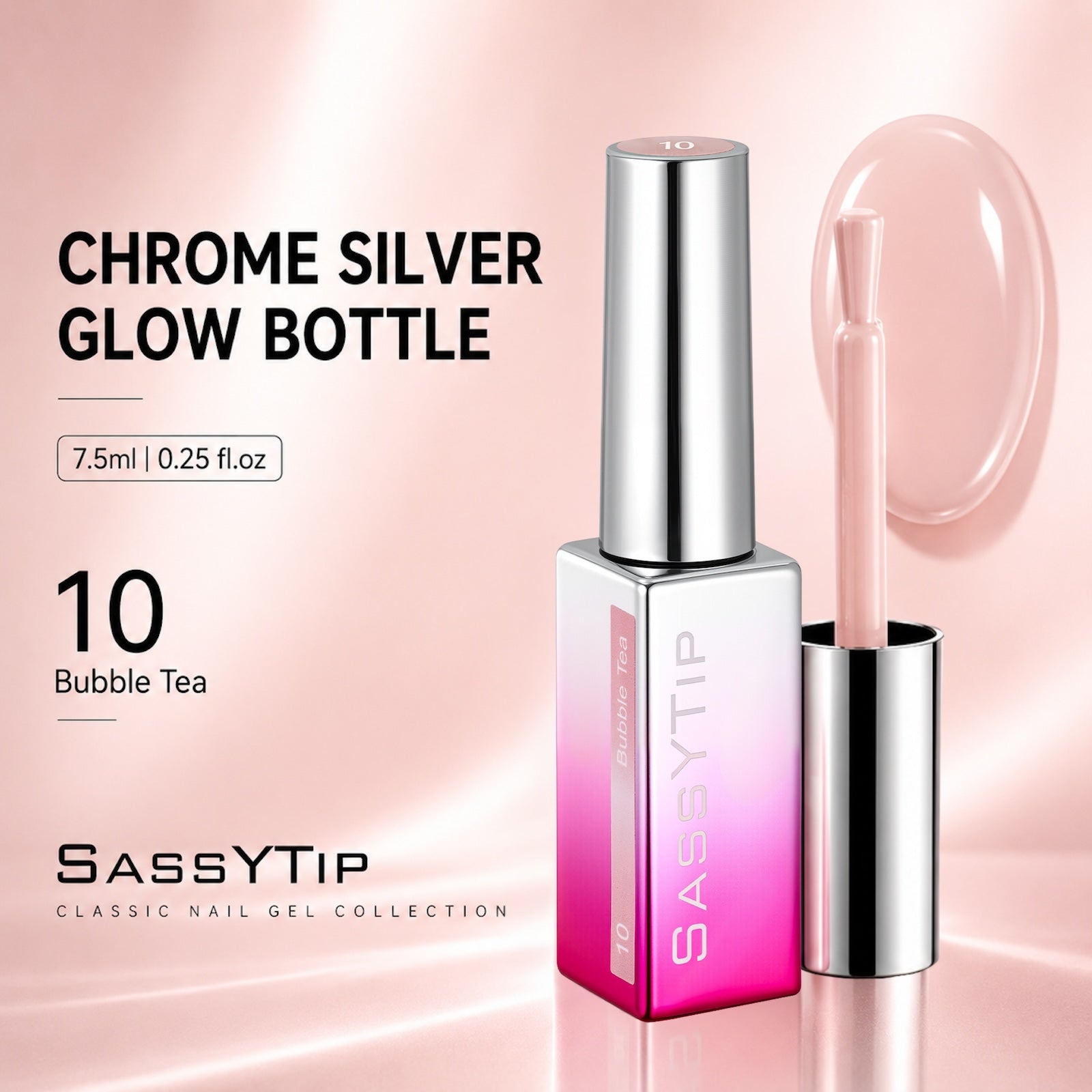 SassyTip 7.5ML Classic Nail Gel Polish, 10