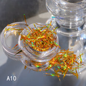 Laser Glass Nail Foil