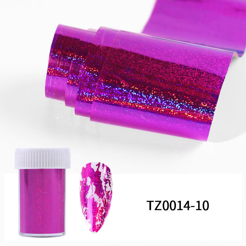Ink-Style Nail Foil Transfer, 100×4cm