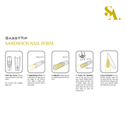 Sandwich Nail Extensions-Dual Forms