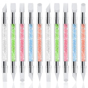 5 Pcs Dual-Tipped Silicone Nail Art Pens – Sculpting & Drawing Tools