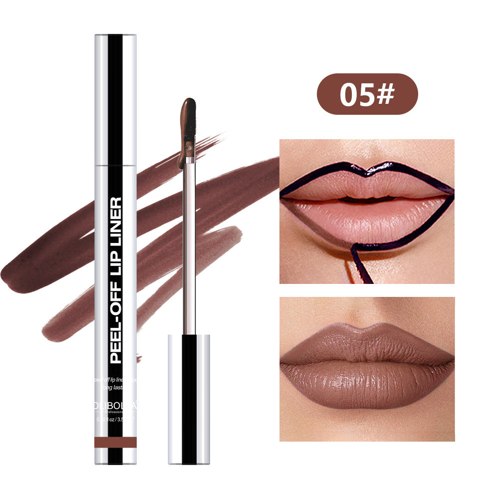 Waterproof Peel-Off Lip Liner — Long Lasting
