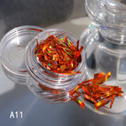 Laser Glass Nail Foil