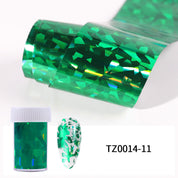 Ink-Style Nail Foil Transfer, 100×4cm