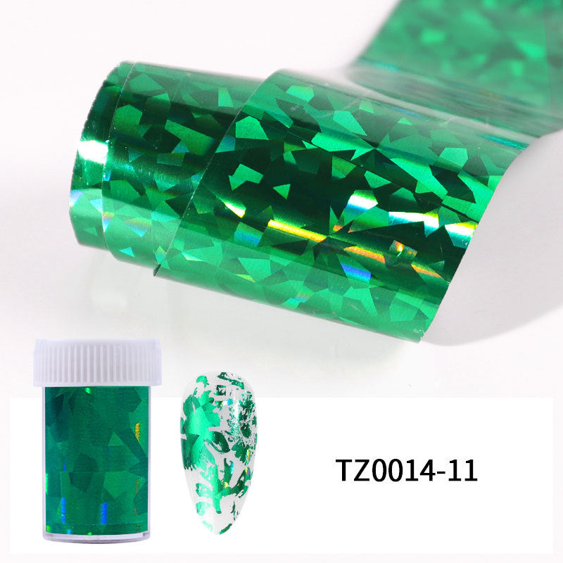 Ink-Style Nail Foil Transfer, 100×4cm