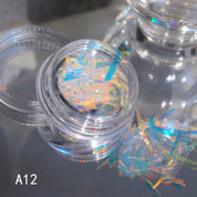 Laser Glass Nail Foil