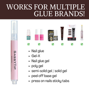 Nails Travel Set, Stick and Remove!
