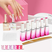 Gel Nail Kit At Home, Pink