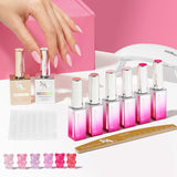 Gel Nail Kit At Home, Pink