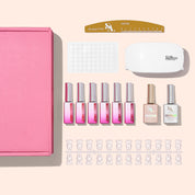 Gel Nail Kit At Home, Red