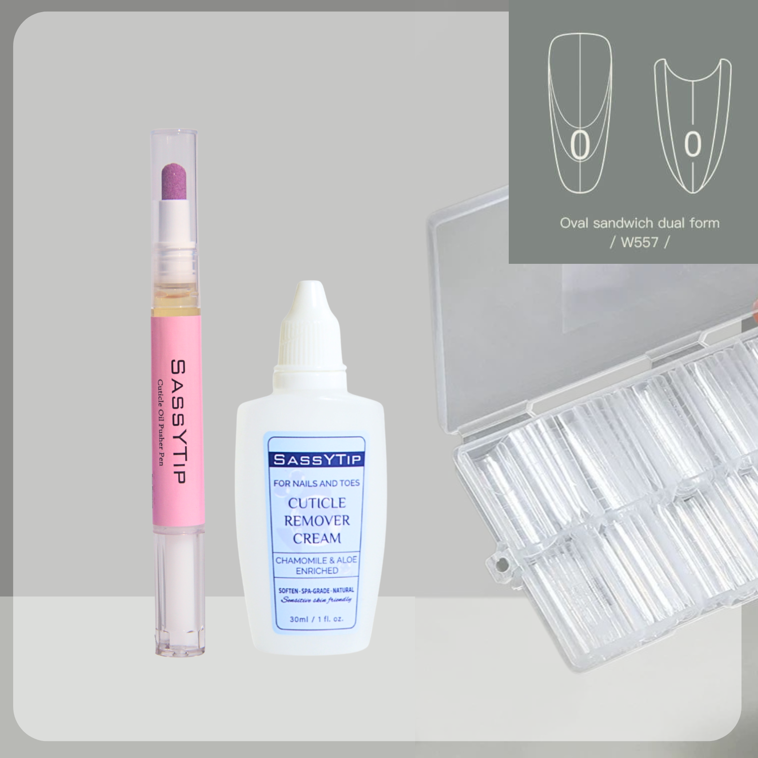 Sandwich Nail Prep Trio
