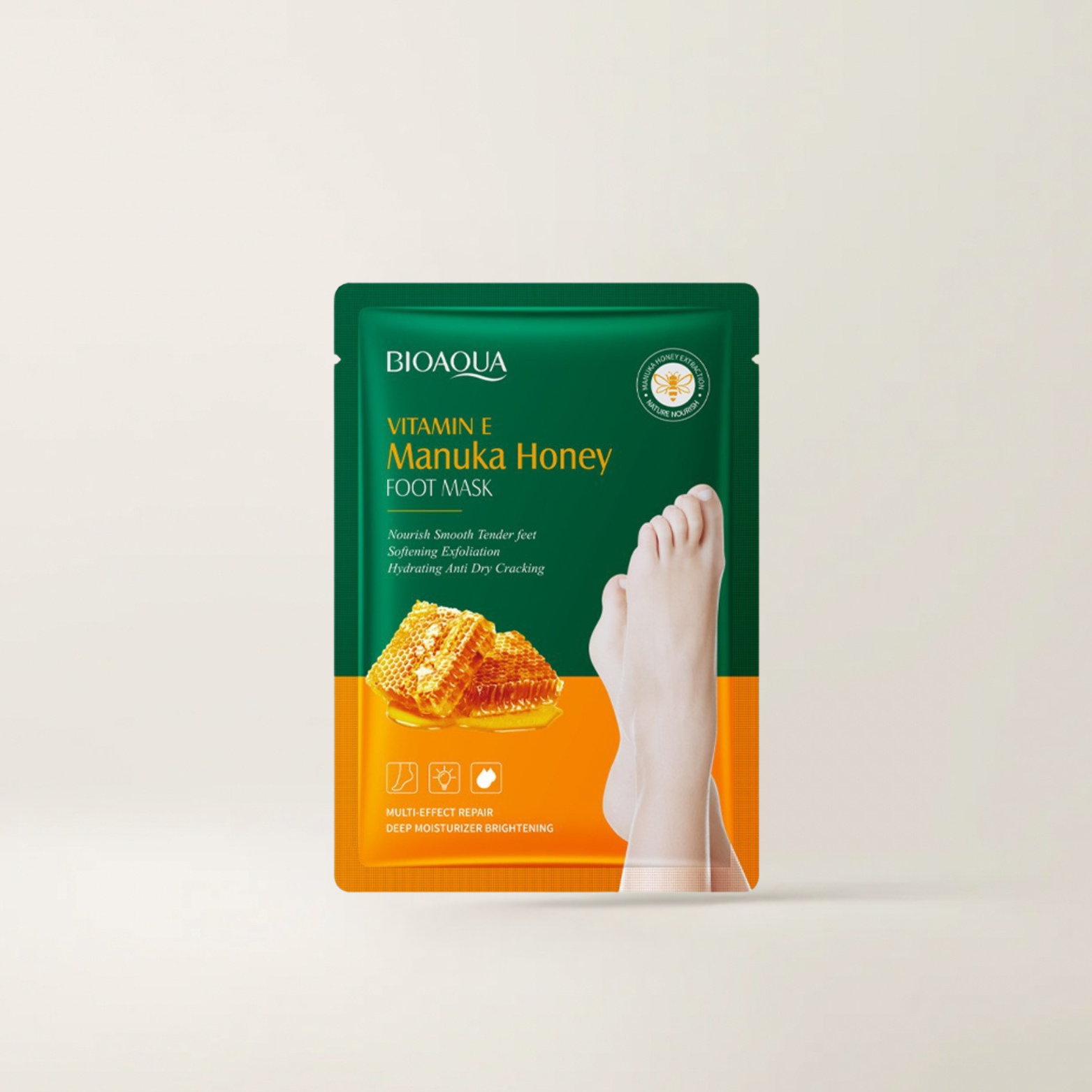 Vitamin E & Manuka Honey Moisturizing Hand Mask – Deep Nourishment for Soft, Hydrated Hands