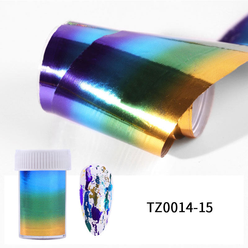 Ink-Style Nail Foil Transfer, 100×4cm