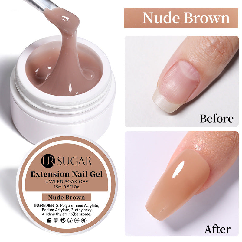 Crystal Extension Nail Gel, 15ml
