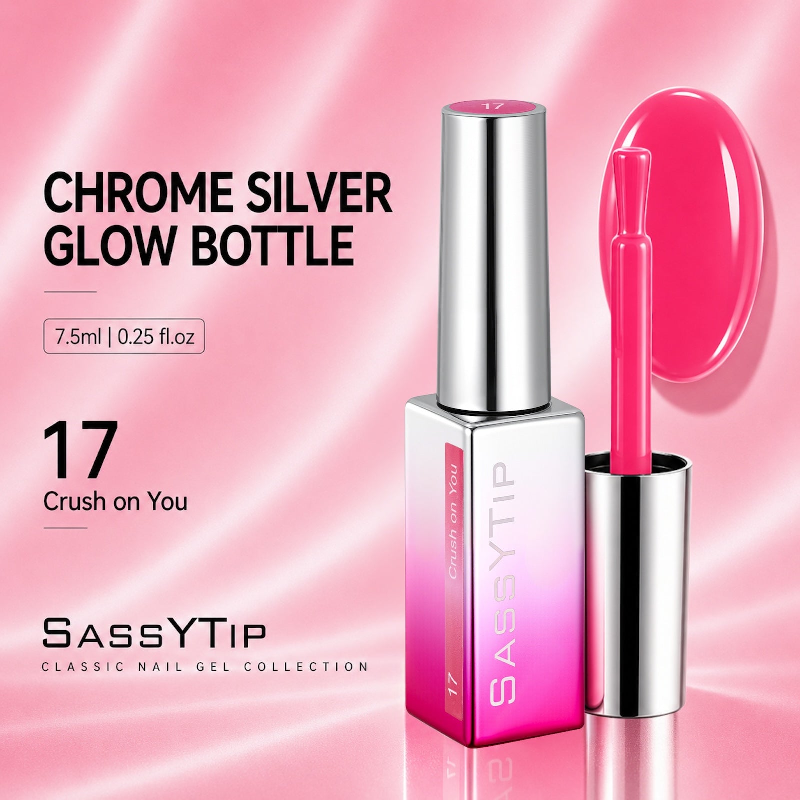 SassyTip 7.5ML Classic Nail Gel Polish, 17