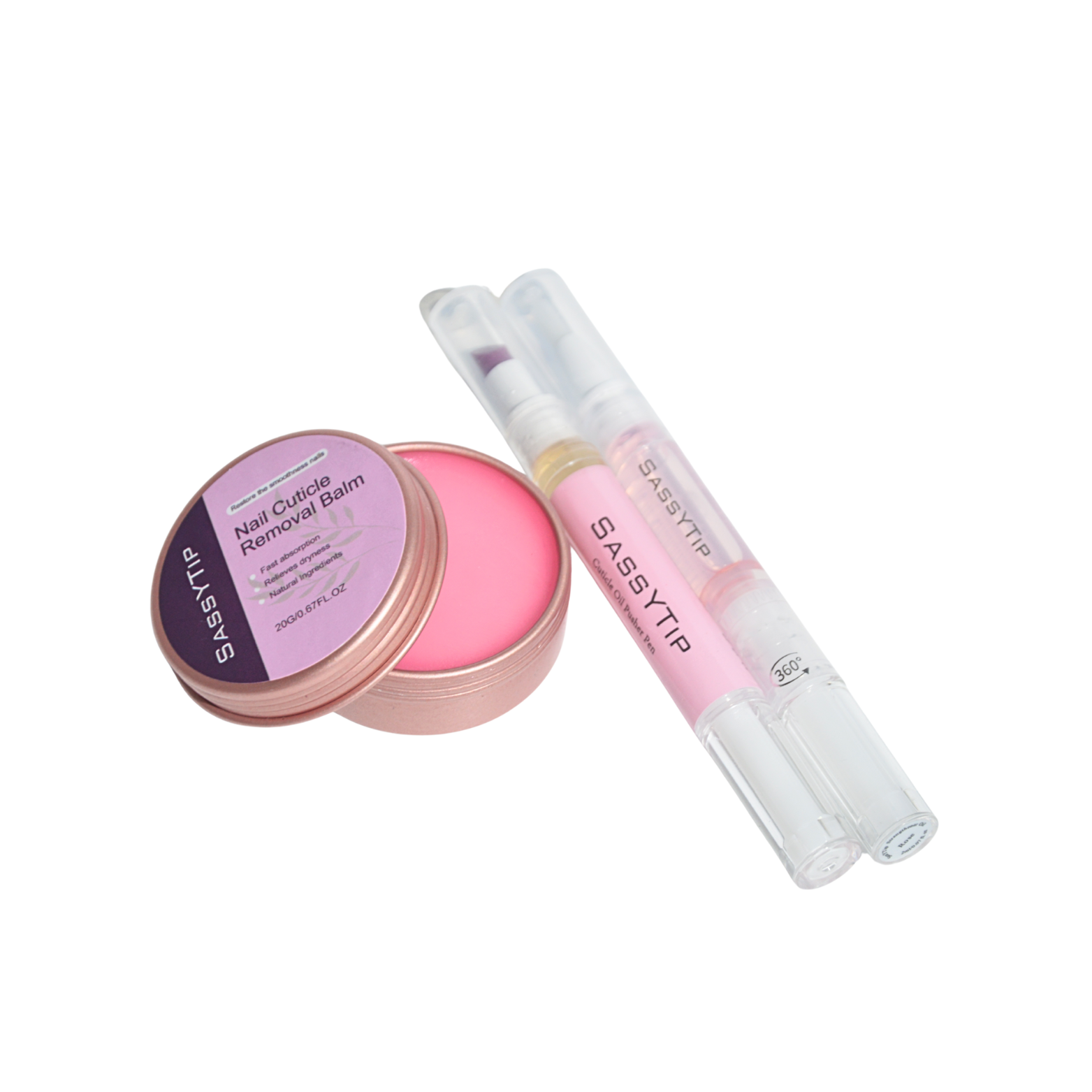 SassyTip Nail Care Trio – Smooth, Nourish, Restore