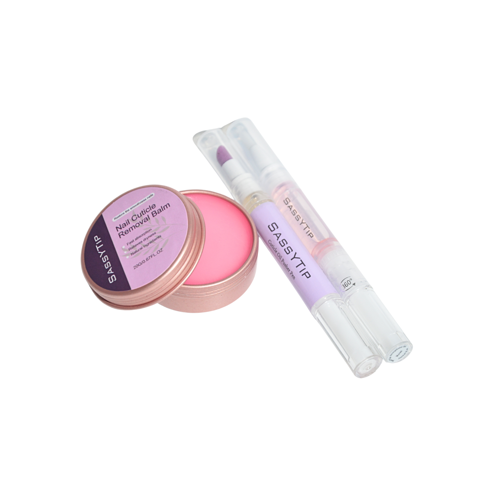 SassyTip Nail Care Trio – Smooth, Nourish, Restore