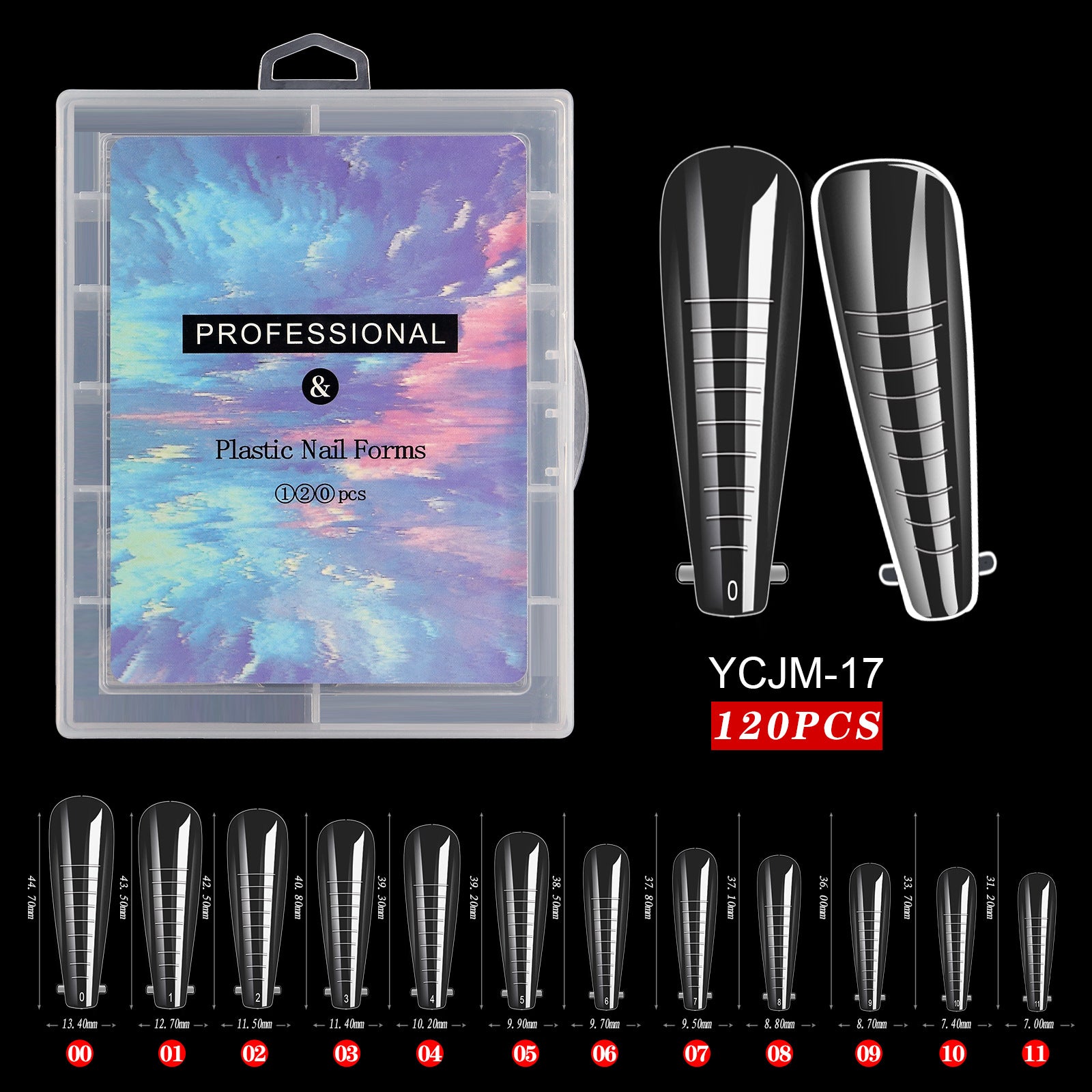 Pro-Grade Nail Extension Forms — Fast, Precise, Salon-Ready