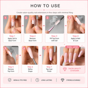 SASSYTIP Builder Hard Gel — HEMA & TPO Free | 30g