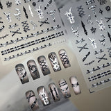 Halloween Nail Stickers – Dark Glam Collection
