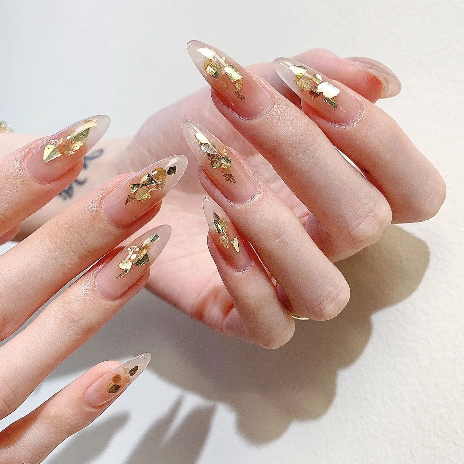 Gold & Silver Foil Nail Art Sheets